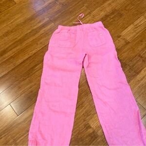 Lilly Pulitzer Pink linen pants